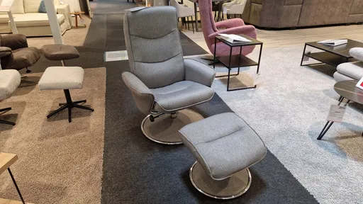 TV-Sessel mit Hocker
